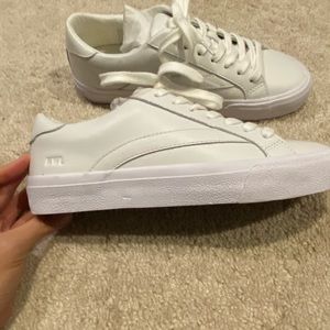Madewell sidewalk low-top sneakers in leather